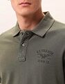 U.S. Polo Assn. Denim Co. Brand Printed Pure Cotton Polo Shirt