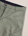 U.S. Polo Assn. Slim Straight Fit Solid Trousers