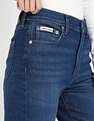 Calvin Klein Jeans Mid-Wash Flared-Fit Mid Rise Jeans