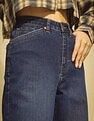 Flying Machine Women Straight Fit Pocket Detailed Jeans
