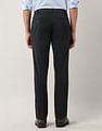 Arrow Regular Fit Mid Rise Trousers