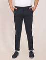 U.S. Polo Assn. Solid Austin Slim Fit Knit Casual Trousers