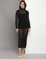 Calvin Klein Sheer Bodycon Dress