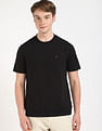 Tommy Hilfiger Solid Regular Fit-Fit Cotton T-Shirt