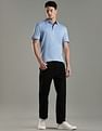 Tommy Hilfiger Solid Regular Fit Cotton Polo T-Shirt