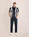 U.S. Polo Assn. Vertical Striped Slim Fit Polo Shirt
