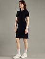 Tommy Hilfiger Cotton Polo Collar T-Shirt Dress