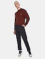 U.S. Polo Assn. High Neck Solid Sweater