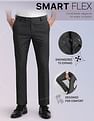 Arrow Newyork Slim Fit Solid Trousers