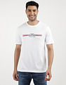 Tommy Hilfiger Brand Print Cotton T-Shirt