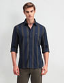 Arrow Sport Liberty Classic Fit Vertical Striped Shirt