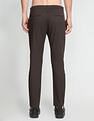 Flying Machine Twill Geometric Print Trousers