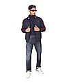 U.S. Polo Assn. High Neck Solid Quilted Jacket