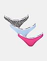 Calvin Klein Underwear Women Assorted Carousel Bikini Panties - Pack Of 3