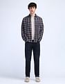 Flying Machine Slash Slim Tapered Fit Jeans