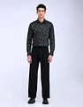 Flying Machine F-Lite Digital Print Sateen Shirt