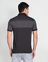 Arrow Horizontal Striped Mercerised Cotton Polo Shirt