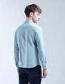Flying Machine Solid Regular Fit Digitopia Shirt