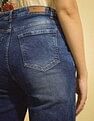 Flying Machine Women K-Street X Wide Leg Fit Cross Pocket Jeans