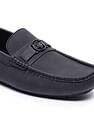 U.S. Polo Assn. Men Broody Metallic Logo Solid Loafers