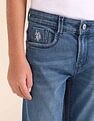 U.S. Polo Assn. Kids Boys Slim Fit Blue Jeans