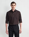 Arrow Manhattan Slim Fit Self-design Shirt