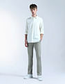 Flying Machine F-Jango Straight Fit Dobby Trousers