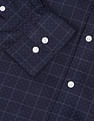 Arrow Pure Cotton Windowpane Check Shirt