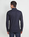 Arrow Pure Cotton Windowpane Check Shirt