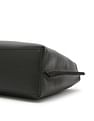 Tommy Hilfiger Solid Black Pu Handbags