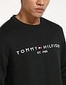 Tommy Hilfiger Embroidered Logo Regular-Fit Cotton Sweatshirt
