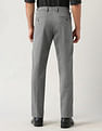 Arrow Mid Rise Dobby Weave Autoflex Trousers