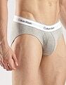 Calvin Klein Underwear Solid Multi Low Rise Briefs - Pack Of - 3