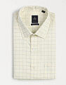 Arrow Windowpane Checked Manhattan Slim Fit Shirt
