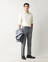 Arrow Windowpane Checked Manhattan Slim Fit Shirt