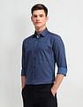 Arrow Dobby Geometric Printed Shirt