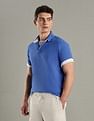 Tommy Hilfiger Solid Regular-Fit Cotton Polo T-Shirt