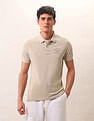 U.S. Polo Assn. Denim Co. Brand Printed Pure Cotton Polo Shirt