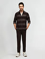 Arrow Sport Lightweight Corduroy Pin Striped Shirt