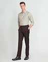 Arrow Graph Check Cotton Formal Shirt