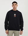 Tommy Hilfiger Vertical Flag Cotton Sweatshirt
