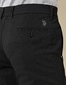 U.S. Polo Assn. Textured Austin Slim Fit Twill Trousers