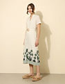 U.S. Polo Assn. Women Floral Printed Midi Shirt Dress