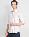 Arrow Sports Tartan Check Dobby Shirt