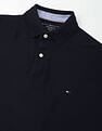 Tommy Hilfiger Solid Regular-Fit Cotton Polo Shirt