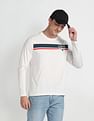 U.S. Polo Assn. Denim Co. Long Sleeve Brand Stripe Cotton T-Shirt