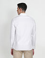 Arrow Self Design Manhattan Slim Fit Shirt