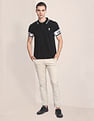 U.S. Polo Assn. Herringbone Textured Casual Trousers