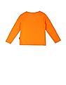 U.S. Polo Assn. Kids Long Sleeve Brand Print T-Shirt