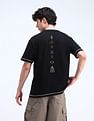 Flying Machine Relaxed Fit Printed T-Shirt